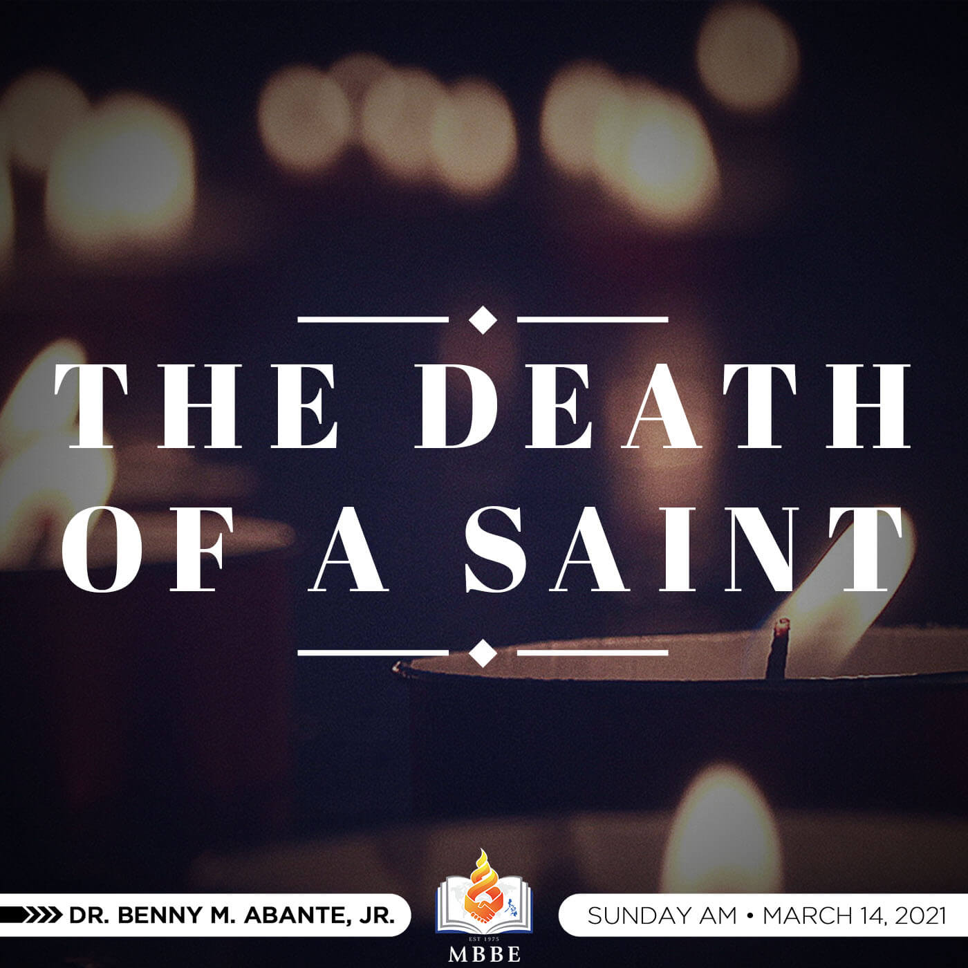 The Death of a Saint The Death of a Saint